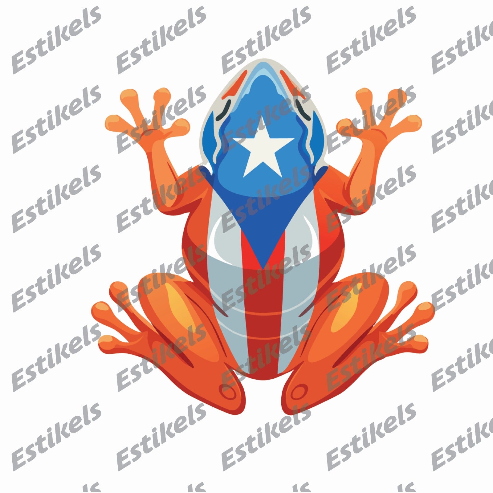 Coqui Bandera de PR