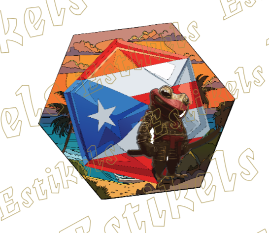 Coqui Samurai Bandera PR
