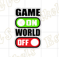 Game On World Off